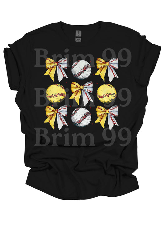 Baseball/Softball Bows and Balls